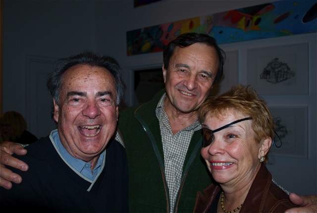 Bill Barrett , Dan Budnick and Debra Barrett